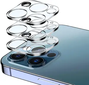 Caméra Len Film en verre trempé pour iPhone 13 12 11 Pro Max protecteur d'écran pour iPhone 14/14 Pro Max