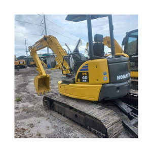Miniexcavadora Japonesa Komatsu PC40 Usada, Excavadora de 4 Toneladas PC 40, Excavadora PC40MR, Excavadora Usada a Precio Económico, Excavadora Komatsu PC40 - Product Image 2