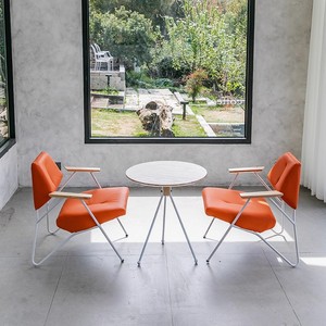 Ensemble salle à manger 6 pièces, table et chaises, structure confortable, idéal pour café ou pâtisserie - Product Image 2