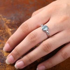 Anello da Donna con Pietra Turchese, Gioiello Semplice e alla Moda - Product Image 4