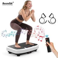 Plateforme vibrante pour le corps entier, 199 niveaux, facile à utiliser, brûle les graisses, amincit le corps, massage vertical, utilisation à domicile