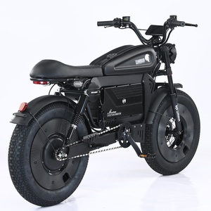 <span class=keywords><strong>Bicicleta</strong></span> Eléctrica HCBK-SS10 de 20 Pulgadas con Rueda Ancha Black Warrior de Suspensión Completa, 3000W para EE. UU. / 250W para la UE - Product Image 6