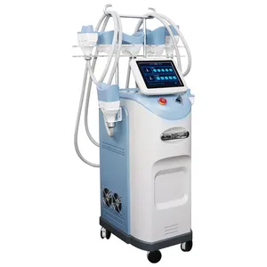 Hete Populaire Cryotherapie Gewichtsverlies 5 Cryo Siliconen Handvatten Cryotherapie Body Shaping Afslankende Vet Bevriezing Cryo Therapie Machine