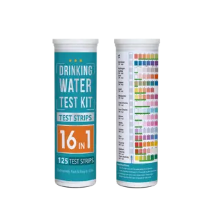 16 in 1 water purified water quality testing strip heavy metal micromineral test
