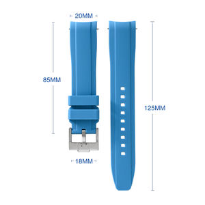 Populaire pour Omega <span class=keywords><strong>Swatch</strong></span> Planet Series Bracelet élastique en silicone étanche 18mm/19mm/20mm/22mm/21mm - Product Image 1