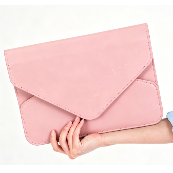 YY Pu Leather Envelope Laptop Sleeve Bag Portfolio Organizer Laptop case Document Holder Laptop case