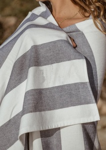 Toalla de Playa de Algodón sin Arena al por Mayor, Toalla de <span class=keywords><strong>Piscina</strong></span> con Rayas Jacquard Personalizadas, Toalla de Baño Cabana - Product Image 5