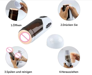 Automatische Pompende Vliegtuigbeker Heren Elektrische Intelligente Verwarming Menselijke Stem Interactieve Benodigdheden - Product Image 4