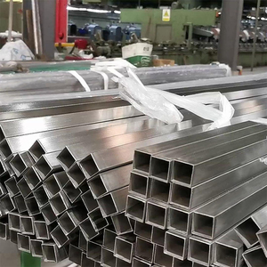 ท่อสแตนเลส304L ทรงสี่เหลี่ยมสแตนเลสดองไร้รอยต่อสีสดใส904L 316 321 304 - Product Image 3