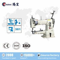 Machine à coudre cylindrique à alimentation unie à aiguille simple Tenghong TH-335 pour la fabrication de chaussures
