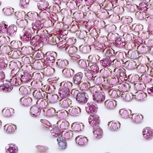 Pietre rosse molli Moissanite 0.7-2.9mm mischia Moissanite Sakura rosa Lab diamante per anello ciondolo creazione di gioielli - Product Image 3