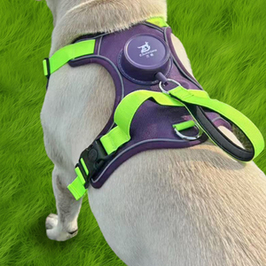 Correa Retráctil Automática Resistente para Perros de <span class=keywords><strong>1</strong></span>.5M, <span class=keywords><strong>2</strong></span> en <span class=keywords><strong>1</strong></span>, Arnés y Correa para Mascotas, Juego de Correas para Perros Pequeños, Medianos y Grandes - Product Image 1