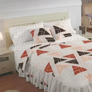 Edredón Moka King, Tamaño King, 50% Algodón, Diseño Moderno Estampado, Ropa de Cama para Toda Temporada - Product Image 5