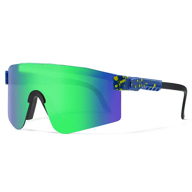 Gafas de Sol de diseñador UV400 gafas de bicicleta de gran tamaño hombres mujeres deportes al aire libre gafas de sol