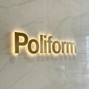 Letrero Luminoso LED 3D con Letras Acrílicas Retroiluminadas, Logotipo Personalizado, Luz Blanca Cálida de 2700K, Fácil Instalación - Product Image 3