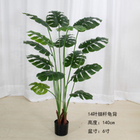 Reiskofferdecoratie Bloemen Spirale Topiary Bonsai Eiken Kwaliteit Eco Wand Groene Bloesems Planten Kunstmatige Palmbladeren