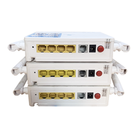 Modem Fiber Optik FTTH Bekas KMD F663NV9 GPON ONU 2GE+2FE+1TEL 2.4G Wi-Fi dengan Dukungan OMCI POE IP, Garansi 3 Tahun