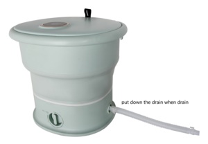 Hộ gia đình nhỏ gấp máy giặt gấp mini máy giặt đồ lót di động cho du lịch - Product Image 3