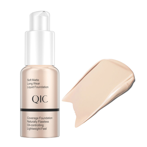 Maquillage Matte Oil Control Concealer Foundation Cream Long Lasting Waterproof Matte Liquid Longwear Foundation Makeup - Product Image 1