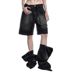 กางเกงคาร์โก้แฟชั่นผู้หญิงขายส่งทรงหลวมสไตล์ Y2K หลายกระเป๋า สไตล์ฮิปฮอป สตรีทแวร์ - Product Image 1