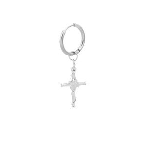Pendientes de Cruz con Diseño Sencillo y Exclusivo 2026, de Acero Inoxidable, Estilo Lujoso y Ligero, Unisex, Joyería de Moda al por Mayor - Product Image 6