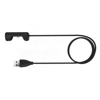 Câble de chargement USB, chargeur avec bouton de réinitialisation, adaptateur de station d'accueil pour Fitbit Flex 2, bracelet de suivi de fitness, montre intelligente