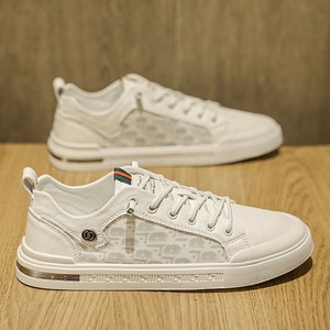 Chaussures de sport décontractées pour hommes, chaussures à lacets confortables, respirantes, à fond souple, légères, de printemps - Product Image 2