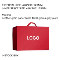 Cajas de Regalo Magnéticas de Cartón Reciclable de Lujo con Asa de Cuerda, Laminación Mate para Empaque, Logotipo Personalizado, Caja de Regalo Plegable