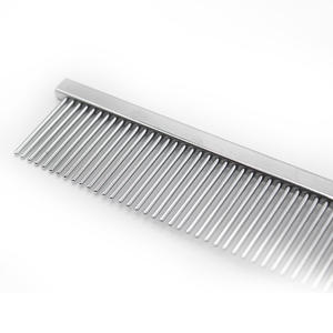 Peine de una sola fila con mango de madera para peluquería de perros y gatos, peine LARGO DE 7,67 pulgadas, venta al por mayor - Product Image 5