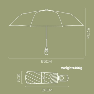 Factory Wholesale Mini <b>Automatic</b> Travel <b>Umbrella</b> Compact Rain <b>Umbrella</b> with Macaron Color Friendly for Lady - Product Image 5