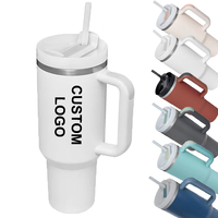 Vaso de Vidrio H2.0 de 40 oz con Tapa de Bambú y Pajita, Antiderrames, Transparente, para Viajes Diarios, Oficina o Uso Diario