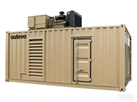 Centrale électrique conteneurisée insonorisée et anti-poussière de 1200 kW haute capacité pour les opérations minières à grande échelle, industrielles et les centres de données