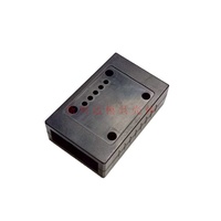Boîtier électronique OBD2 noir mat, boîtier en plastique OBDII pour équipement de diagnostic embarqué automobile, coque de circuit imprimé