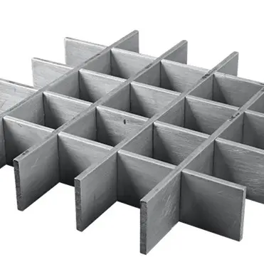 Aluminium architektonische presse verschlossene Gitter