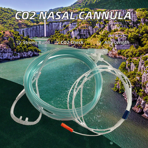 Cannula Nasale con Linea <span class=keywords><strong>Extra</strong></span> per Misurazione ETCO2, Cannula per Campionamento CO2 Nasale con Filtro, Disinfezione EOS - Product Image 4