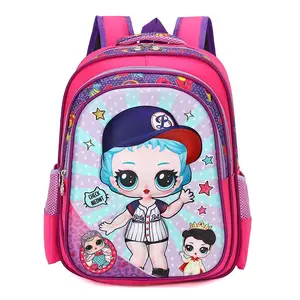 베스트 판매 도매 귀여운 3D 학생 방수 어린이 배낭 소녀 소년 학교 가방