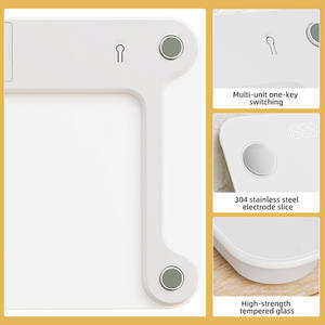 مقياس الدهون في الجسم الذكي للحمام مقياس رقمي إلكتروني بجهاز BMI موازين وزن تعمل بالبطارية لتطبيق البلوتوث من من أجل من أجل - Product Image 5