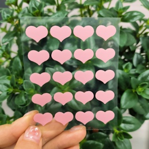 Patch hydrocolloïde de bouton de coeur rose d'Hysent pour le <span class=keywords><strong>produit</strong></span> clair de soin de peau de guérison d'<span class=keywords><strong>acné</strong></span> - Product Image 3