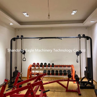 YG FITNESS YG-1012 Machine à Crossover de Qualité Supérieure, Machine à Câbles Réglable pour Salle de Sport