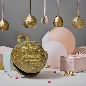 Campanas de latón de estilo Vintage, decoración de animales de granja, templo, mascotas, elefante, camello, vaca, cabra, caballo, oveja, pastoreo, ganado, cascabeles fuertes para - Product Image 2