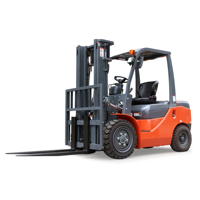 Chariot élévateur diesel de bonne qualité 2.5 tonnes avec pneu pneumatique 3m hauteur de levage moteur de marque chinoise prix de gros à vendre
