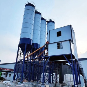 Nhà máy trộn bê tông thông minh 2M3, 2 ngăn chứa nguyên liệu, 2 nhóm trộn bê tông - Product Image 4