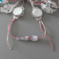Décoration extérieure DMX512 DC24V 6PCS LED 40MM RGB Point Source lumineuse UCS1903 LED Pixel Light