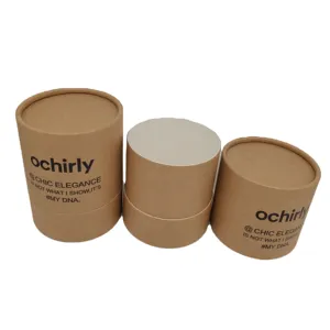 Widely Used Custom Cardboard Twist Up Paper Tube Packaging Tea Paper Tube With Lids
