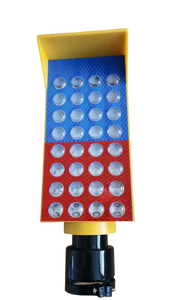Feux de signalisation routière à <span class=keywords><strong>LED</strong></span> synchronisés à énergie solaire pour les virages, anti-brouillard, pour la sécurité routière - Product Image 4