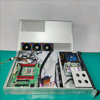 Serveur en châssis acier 2U, prend en charge le refroidissement par eau 240/360, carte mère EATX double canal, rack profond 700, PC haute puissance à montage en rack ATX ITX