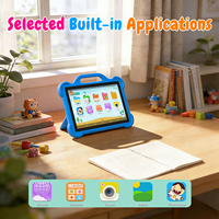 Nouvelle tablette Android 15.0 de 10,1 pouces pour enfants, processeur octa-core 2,0 GHz, 8 Go de RAM + 32 Go de stockage, appareil photo 8 MP, tablette PC Wi-Fi antichoc à écran capacitif