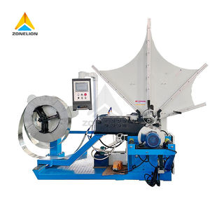 Máquina formadora de conductos en espiral Tubo de acero galvanizado Máquina formadora de conductos redondos en espiral - Product Image 1