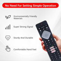 Control Remoto de Alta Calidad RM-L1660 para Televisores Inteligentes Philips, Paquete en Bolsa, en Existencia