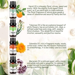 CherryBlossom Neroli Violeta Clavel Peonía Lotus Mejorana Tuberose Calendula Magnolia Madreselva Gardenia Flor Aceite esencial - Product Image 3